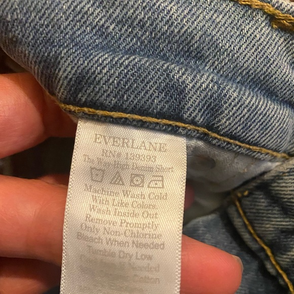 Everlane EUC - Way High Denim Short size 30 - Picture 3 of 5